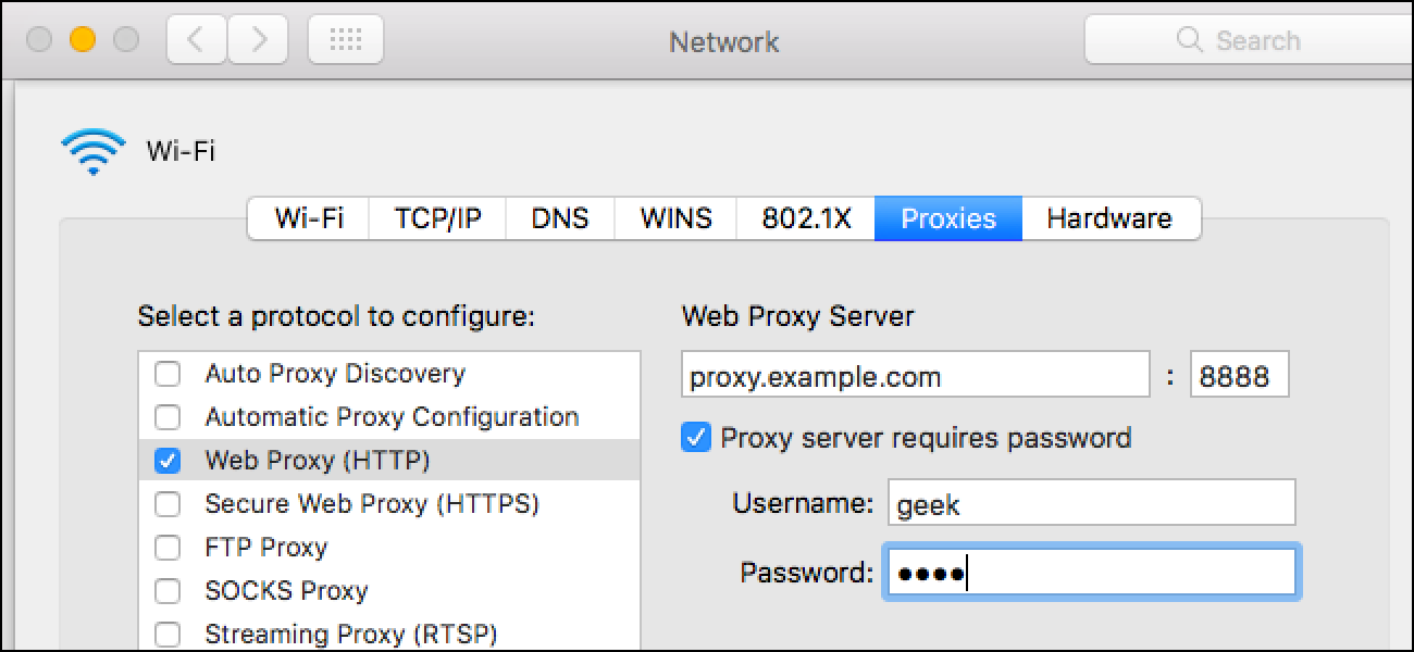 Free Proxy Server For Mac Os X